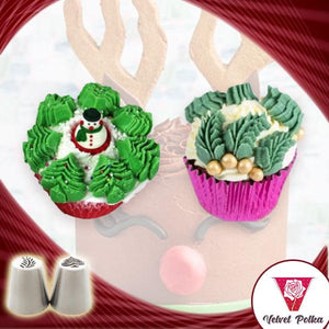 Christmas Baking Nozzles Kit